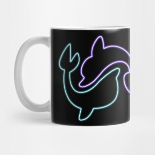 Neon Cutie Mark - Sea Swirl Mug